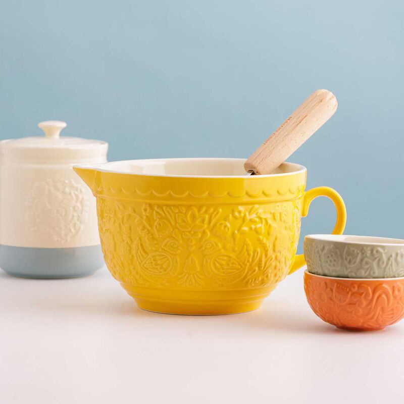 Mason Cash Home To Roost Yellow Hen Batter Bowl 1.9L image number 1